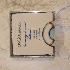 ON GOSSAMER luxury liner bikini white size small